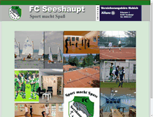 Tablet Screenshot of fc-seeshaupt.de